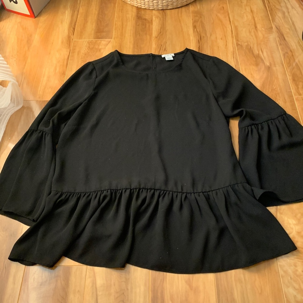 J crew bell sleeve top